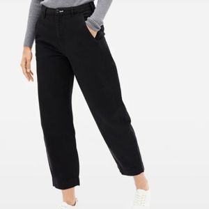 NWT Everlane Arc Canvas Pant in Black